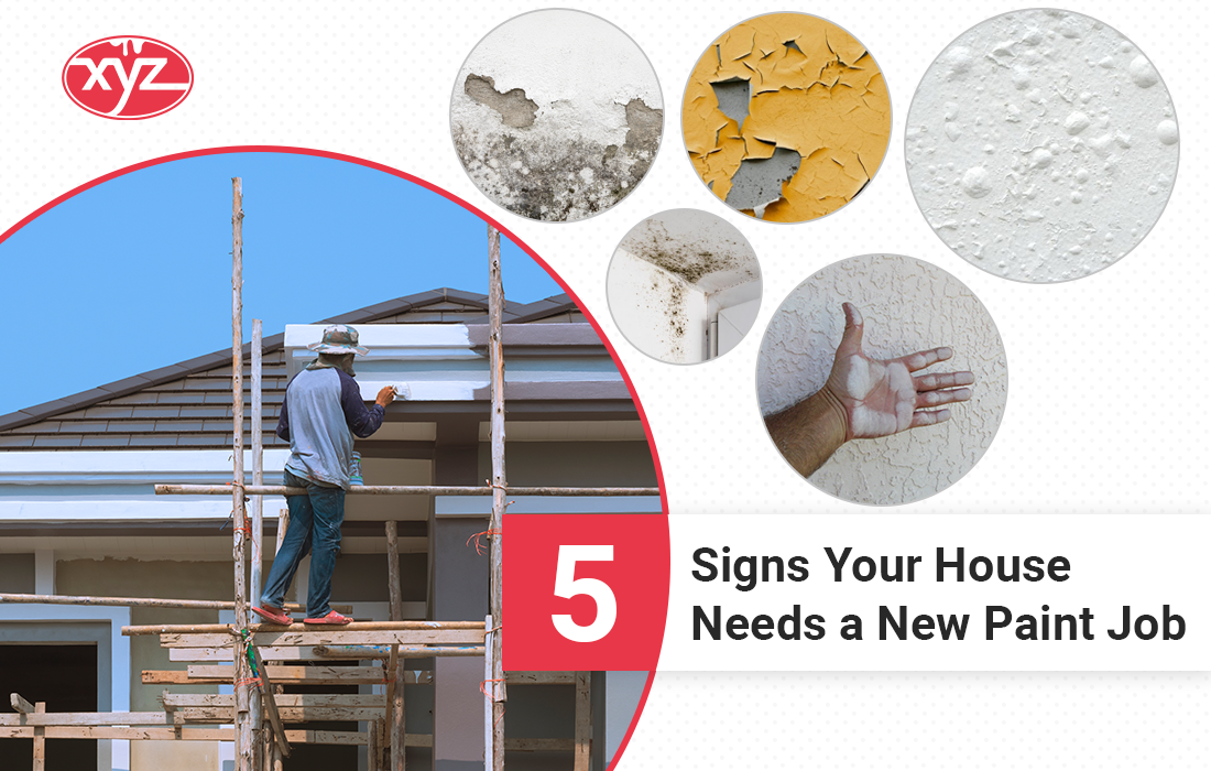 5 Signs Your House Needs a New Paint Job